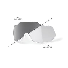 100% SPEEDTRAP zamjenska leća, Photochromic Clear/Smoke