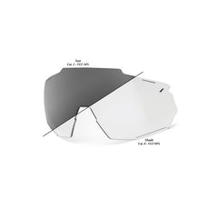 100% RACETRAP 3.0 zamjenske leće, Photochromic Clear/Smoke