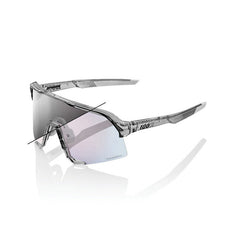 100% S3 sunčane naočale, Polished Translucent Grey - Rose Gold Mirror Photochromic Lens