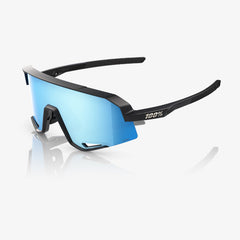 100% Slendale sunčane naočale, Matte Black - HiPER Blue Multilayer Mirror