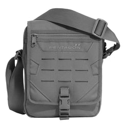 Pentagon Messenger Sling torba preko ramena, siva
