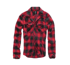 Brandit Checkshirt košulja, crveno-crna