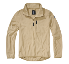 Brandit Fleece Troyer jakna, camel