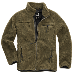 Brandit Teddyfleece flis jakna, maslinasto zelena