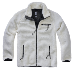 Brandit Teddyfleece flis jakna, bijela