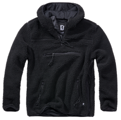 Brandit Worker pulover Teddyfleece, crni
