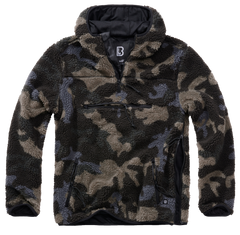 Brandit Teddyfleece Worker flis pulover, darkcamo