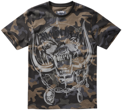 Brandit Motörhead Warpig Print majica, darkcamo