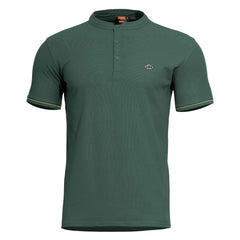 Pentagon Levantes Henley majica s gumbima, springbok zelena