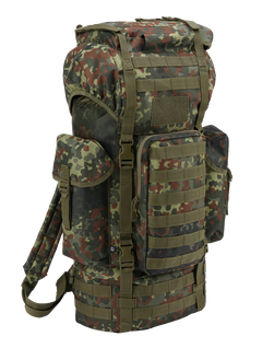Brandit Kampfrucksack taktički ruksak Molle, flecktarn 65l