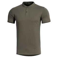 Pentagon Romeo Henley majica, tamnosiva