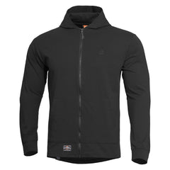 Pentagon Agis Ring Spun pulover muški s kapuljačom, Black