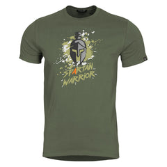 Pentagon Spartan Warrior majica, maslinasto zelena