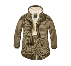 Brandit Marsh Lake teddyparka, maslinasto zelena