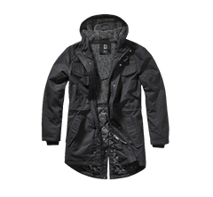 Brandit Marsh Lake Teddyparka, crna
