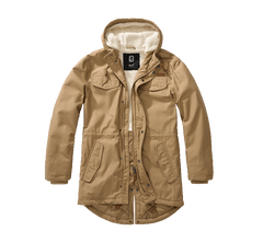 Brandit Marsh Lake teddyparka, camel