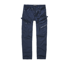 Brandit Adven Slim Fit hlače, tamnoplave