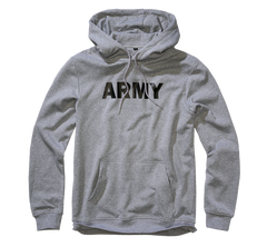 Brandit Army pulover s kapuljačom, grey melange