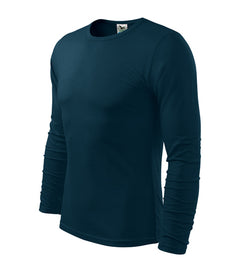 Malfini Fit-T majica s dugim rukavom 160g/m2, tamnoplava