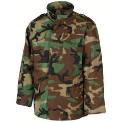 MFH M68 američka terenska jakna s odvojivom prošivenom podstavom, woodland