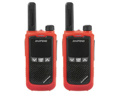 BaoFeng BF-T17 radiostanica, crvena - 2 kom.
