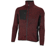 BENNON ALTOS pulover sa zatvaračem, crveni