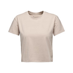 Black Diamond BD Stripe ženska majica s kratkim rukavom, off white-pale mauve