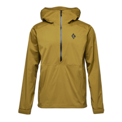 Black Diamond Stormline Stretch Anorak nepromočiva muška jakna, dark curry