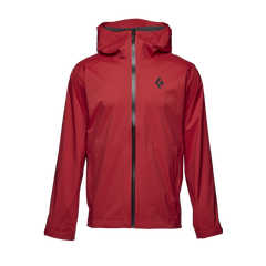 Black Diamond Stormline Stretch Rain Shell nepromočiva muška jakna, carmine