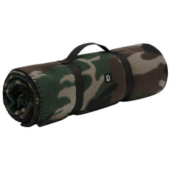 Brandit flis deka, woodland, 135 x 175 cm