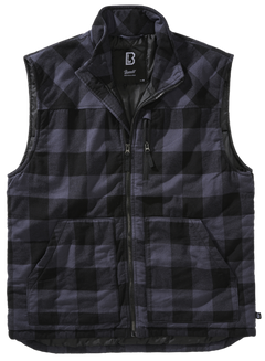 Brandit Lumber prsluk, crni/sivi