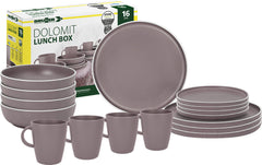 Brunner Lunch Box Dolomit set kamping posuđa, ljubičasti
