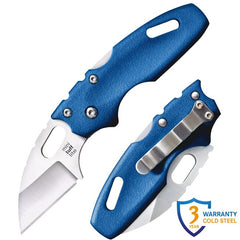 Cold Steel Mini Tuff Lite sklopivi nož Plain Edge, plavi