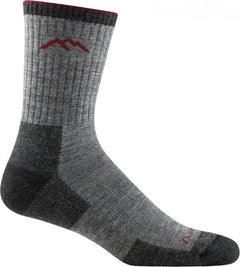 Darn Tough Hiker Micro Crew Midweight planinarske čarape s amortizacijom, Charcoal