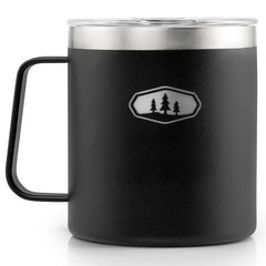 GSI Outdoors Glacier 444 ml šalica s dvostrukom stijenkom, crna