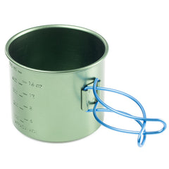 GSI Outdoors Bugaboo Bottle Cup šalica od aluminija 591 ml, zelena