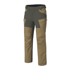 Helikon-Tex HYBRID OUTBACK hlače Dura Canvas DuraCanvas, Coyote / Taiga Green
