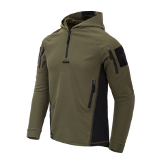 Helikon-Tex Range Hoodie TopCool pulover, maslinasto zelen/crni