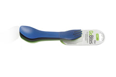 Humangear GoBites UNO pribor 3 kom, plavi, sivi, zeleni