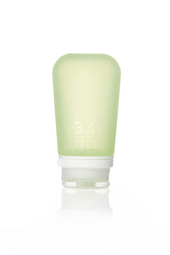 Humangear GoToob+ silikonska putna boca/posuda 100 ml boje, zelena