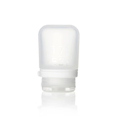 Humangear GoToob+ silikonska putna boca/posuda, 53 ml, prozirna