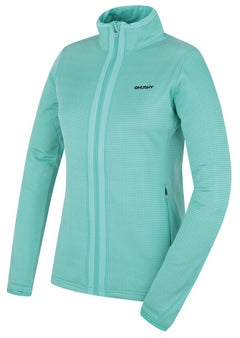 HUSKY Artic Zip pulover ženski na zatvarač, tirkizni