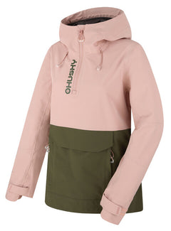 HUSKY Nabbi outdoor jakna ženska, svijetloružičasta/khaki
