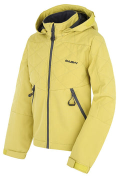 HUSKY Salex K softshell jakna dječja, limeta zelena
