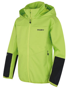 HUSKY Sonny K softshell jakna dječja, jasno zelena