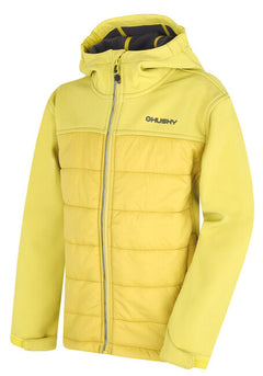 HUSKY Swany K punjena jakna dječja softshell, limeta zelena