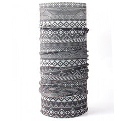 HUSKY Printemp multifunkcionalna bandana grey triangle stripes, UNI