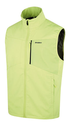 HUSKY Salien softshell muški prsluk M, svjetlozeleni