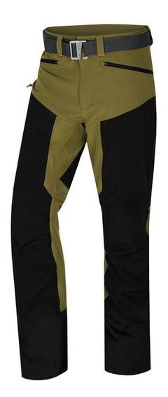HUSKY Krony muške outdoor hlače, tm. maslinasto zelene