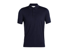 Icebreaker 150 Tech Lite III Merino muška polo majica s kratkim rukavom, tamnoplava